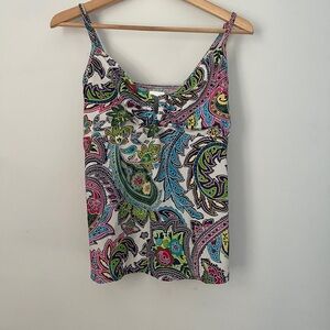 Simply swim colorful tankini size 14